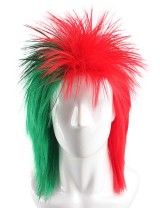 Flag-004~Portugal Mullet Wig